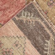 Tapis de course turc vintage 3x12, 85x374Cm