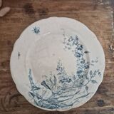Tart holder cakes display compotier porcelain earthenware Lunéville