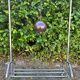 Brown metal eyeball pendant light by LITA vintage 1970