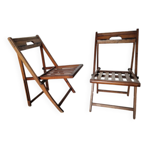 Chaise pliante de bateau - vers 1920