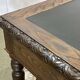 Breton desk in chestnut wood from the early 20th century.