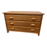 restored oak chest of drawers