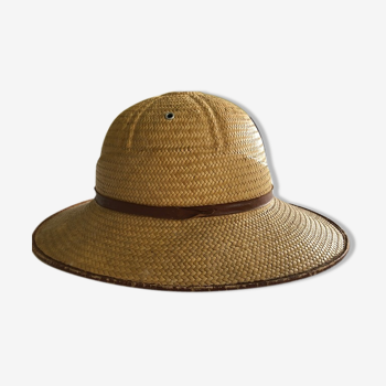Hat straw colonial