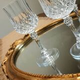 4 verres à vin cristal d'arques