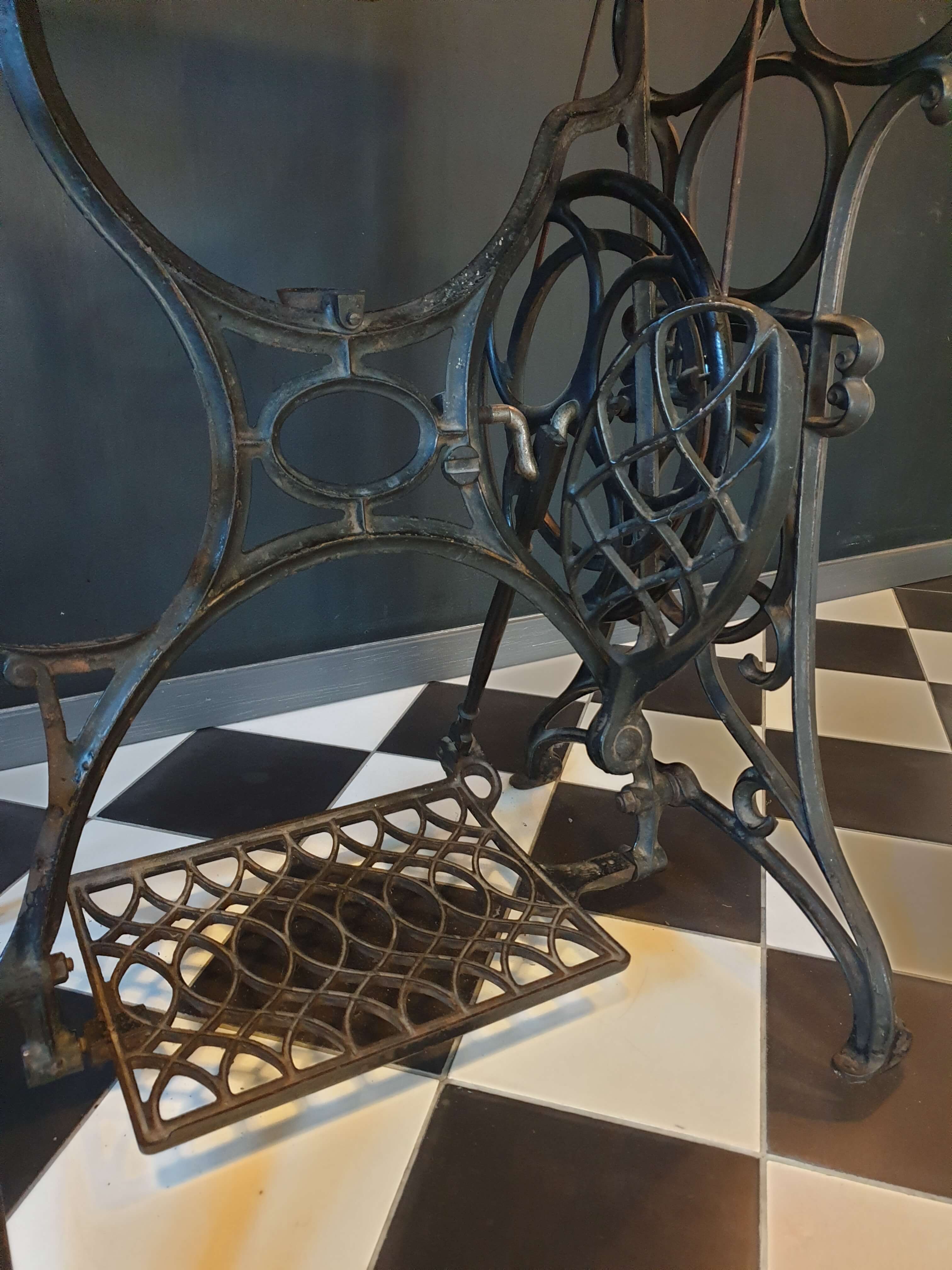 Old gritzner sewing machine