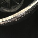 Crystal and silver bowl