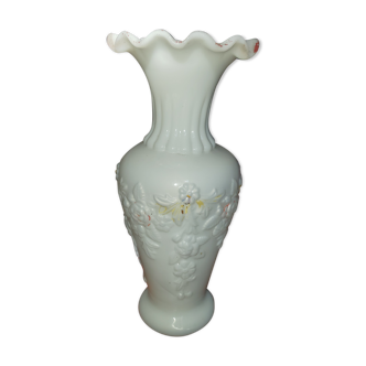 Vase opaline de foire