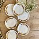 Set of 7 vintage dessert plates