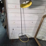 Tripod floor lamp in Matégot style from the 1950s.