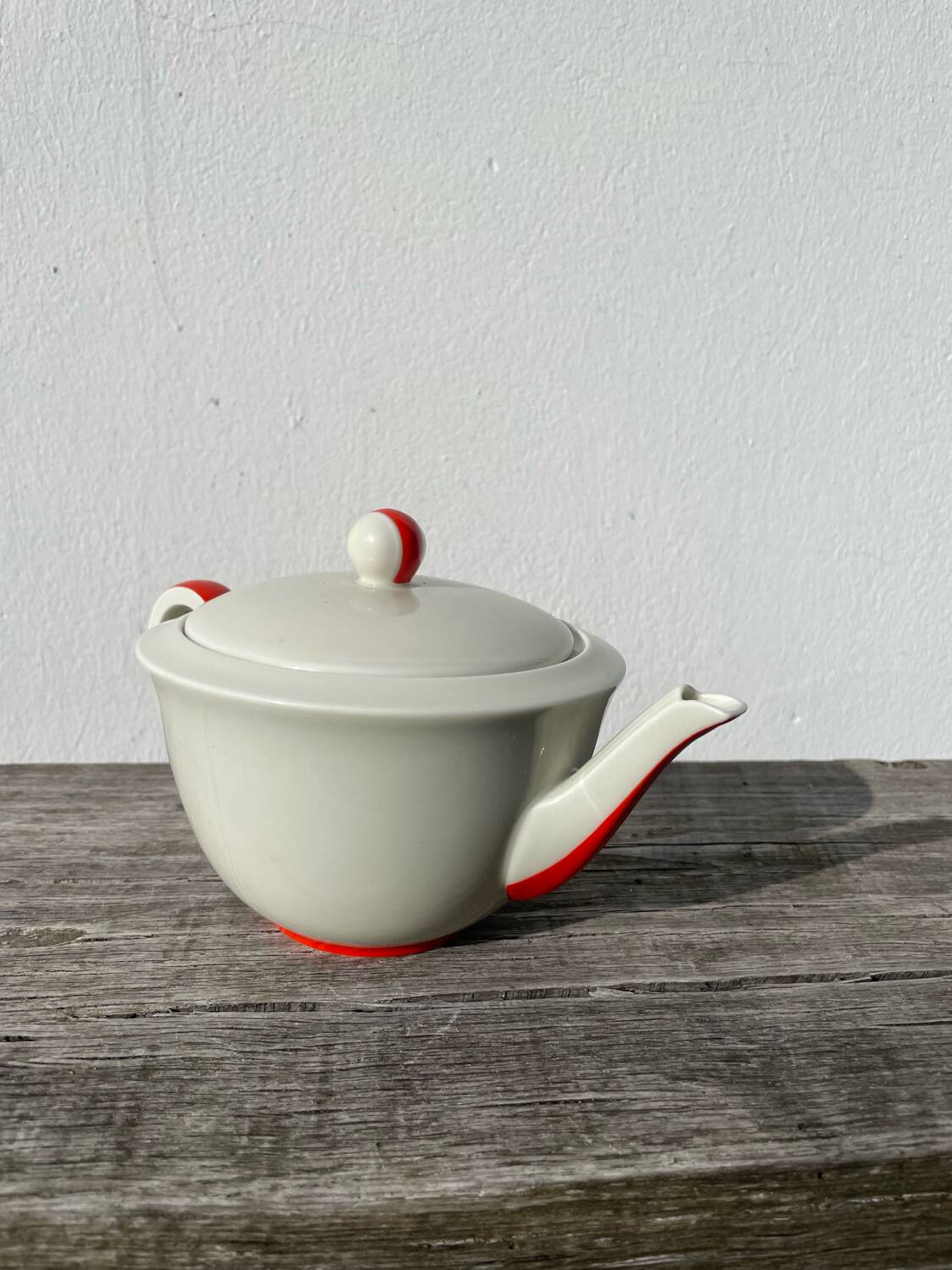 Limoges porcelain teapot 1970
