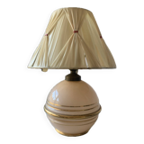 Old Clichy glass ball lamp