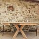 Table ronde orme style Pierre Chapo