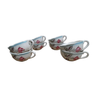8 tasses digoin