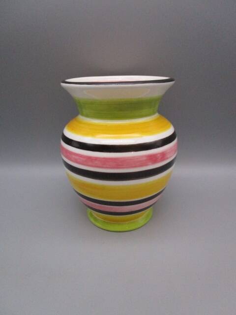 Vintage Val d'Or earthenware vase