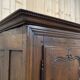 Small Breton wardrobe nineteenth in chestnut