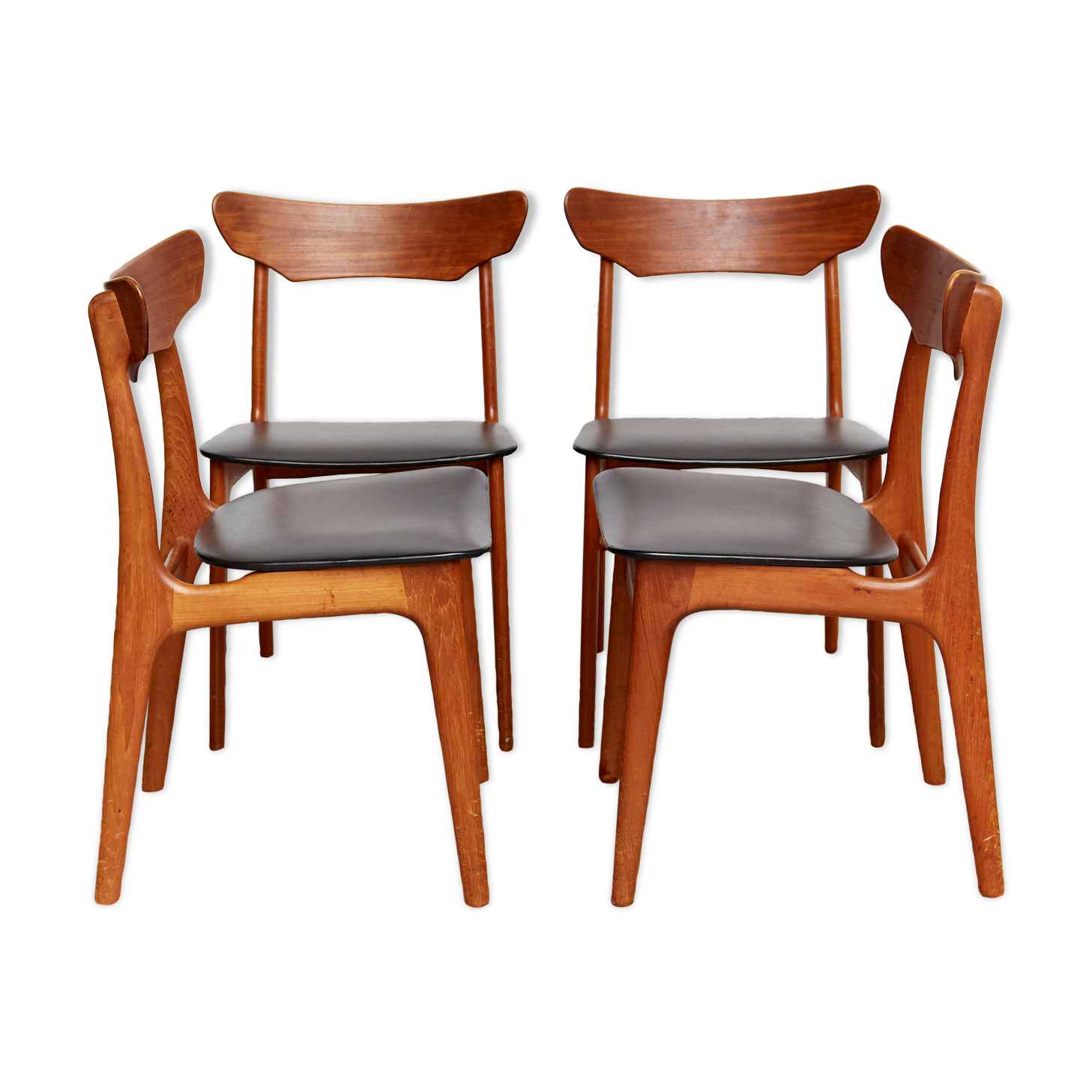 Schienning & Elgaard dining chairs for Randers