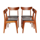 Schienning & Elgaard dining chairs for Randers