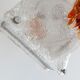 White and amber murano glass pendant lamp, italy, 1960s