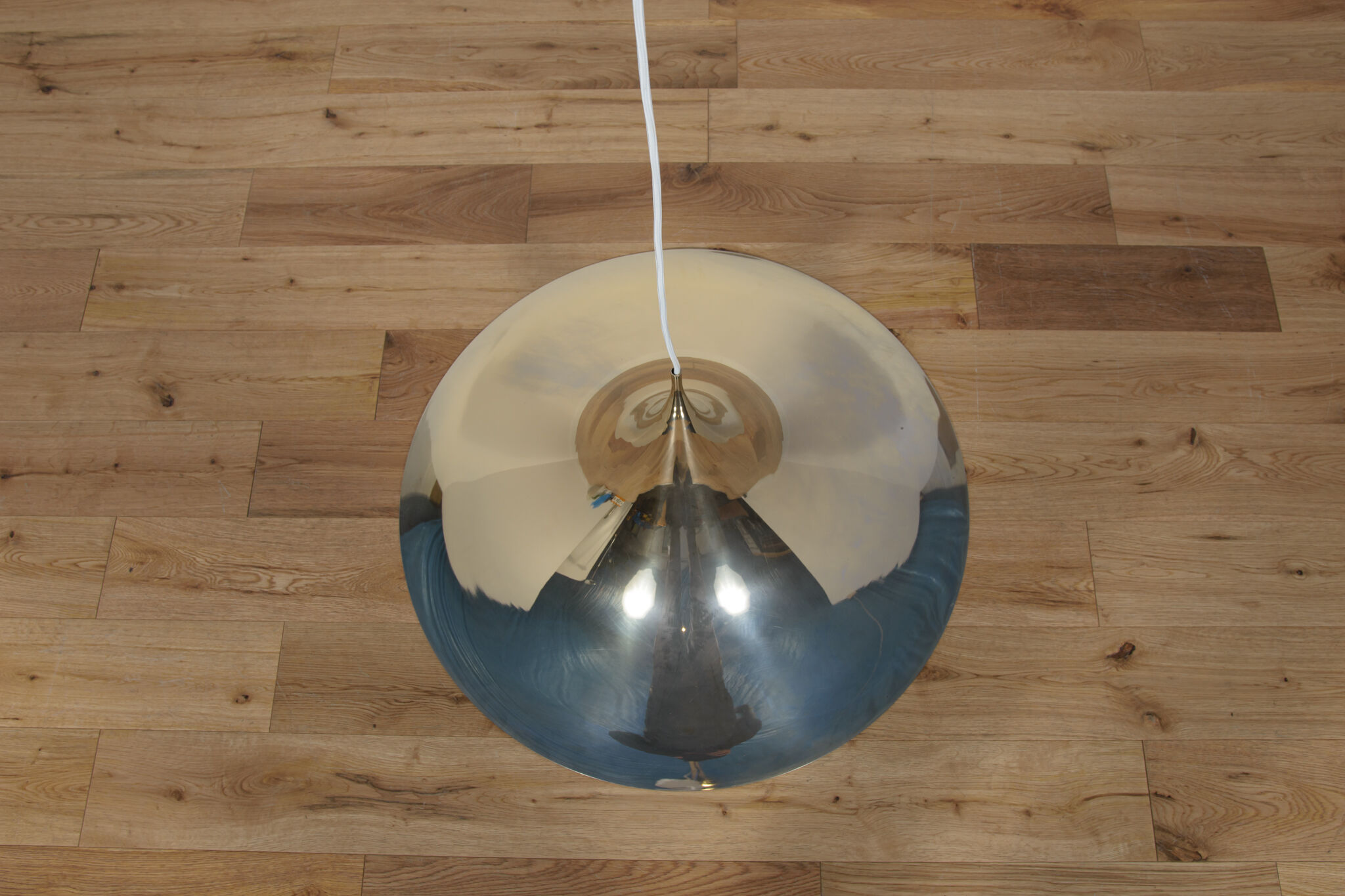 Semi Pendant Lamp by Claus Bonderup & Torsten Thorup for Fog & Mørup, 1970s