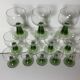 12 verres à vin blanc vintage
