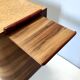 Art Deco desk in walnut, birch and beech, Brianza, Italy