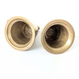 Trio of Elephant Parade Candlesticks | Brass | 1960s