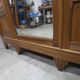 Art Deco oak sculpted wardrobe - Flemish workshop circa 1930