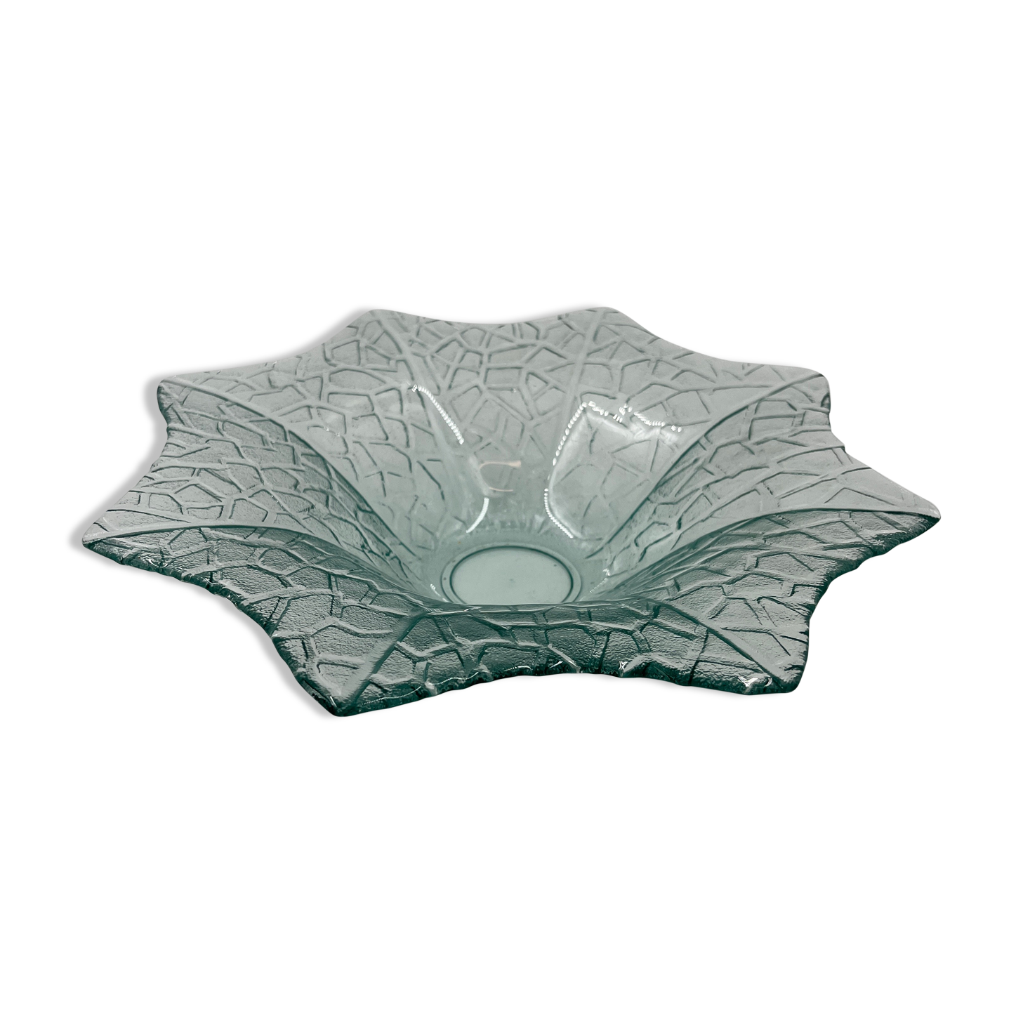 Glass fruit dish
