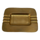 Art Deco ashtray in solid brass