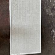 Commode en rotin blanc