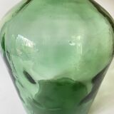 Glass lamp, braided fabric cable, new lampshade