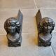 Cast iron andirons