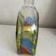 Rare vintage carafe bottle Luigi Bormioli Italy - Model "Stained-