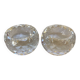 Pair of diamond point candlesticks
