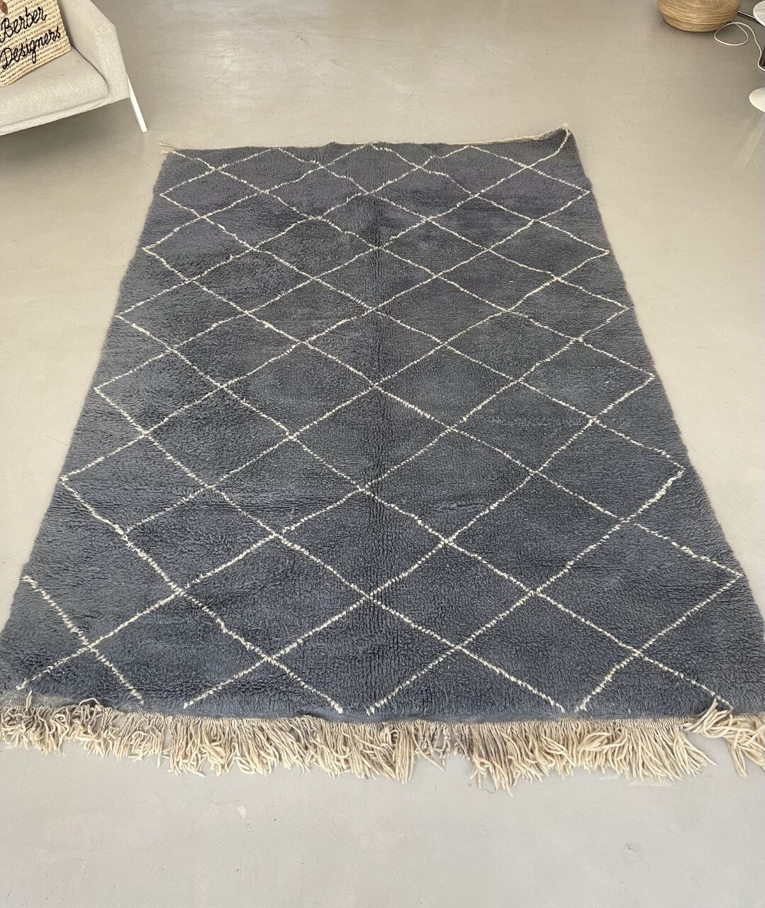 Vintage ourain blessed carpet
