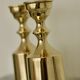 Dansk Copenhagen brass candle holders