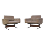 Pair of 'Caracas' lounge chairs by Pierre Guariche for Meurop, 1967