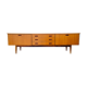 Scandinavian teak row