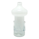 Modernist vase, ivory white glass, Poland, 1970s.