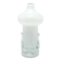 Modernist vase, ivory white glass, Poland, 1970s.