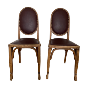 Lot de 2 chaises de bistrot