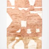 Moroccan Berber rug M'rirt terracotta 2.50x1.57m