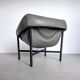 Falstaff Grey Leather Armchair by Stefan Diez for Dante Goods and Bads