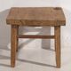 Antique square side table (c.1920) #9