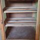 Small pantry cabinet in vintage wood mesh