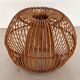 Bamboo Stool with new cushion, 1960s