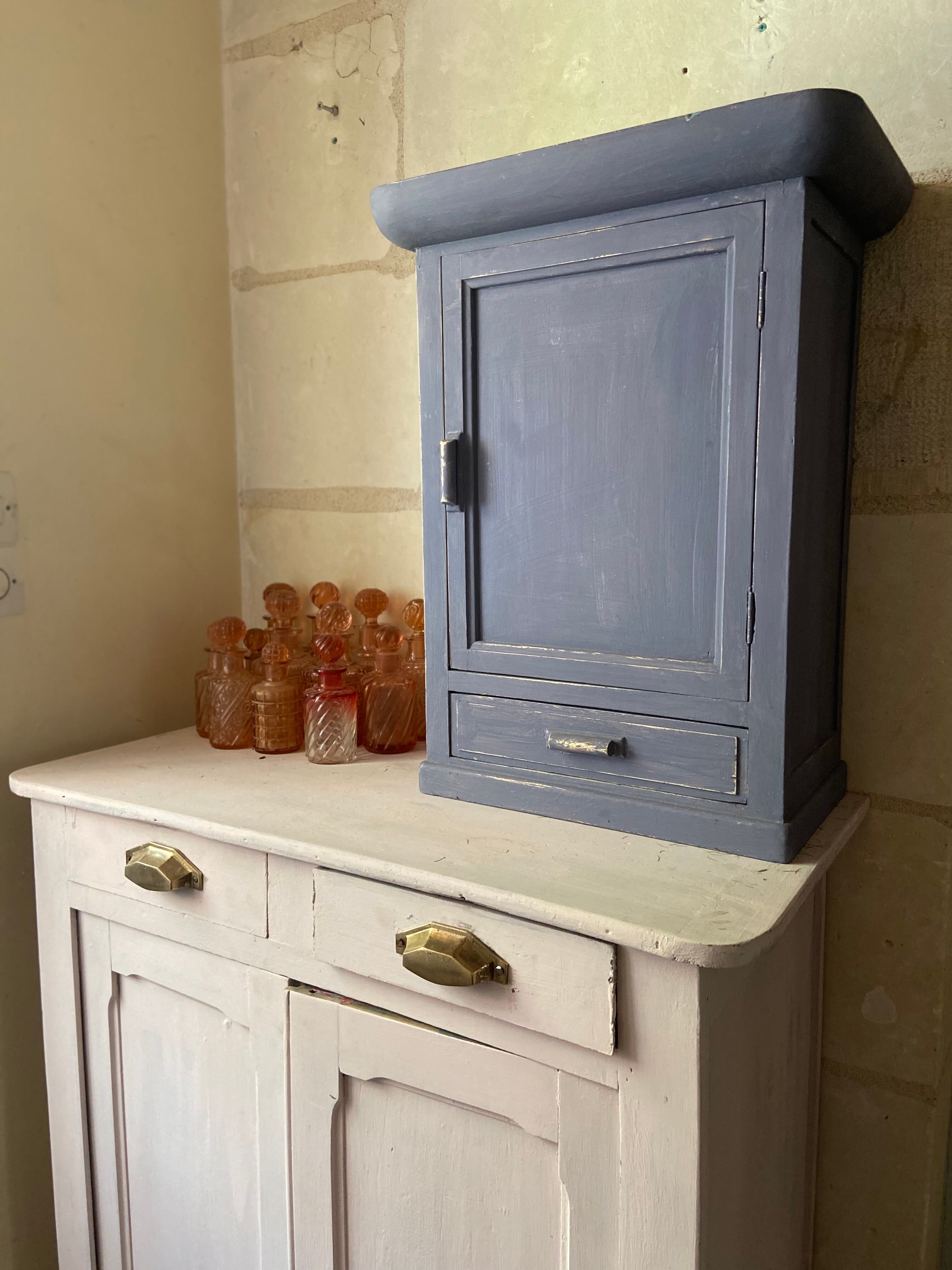 Small old wardrobe to hang