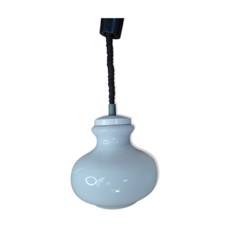 Suspension globe opaline 1970