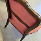 Pair of Louis XV style bergere chairs