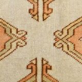 Vintage Peach & Salmon Classic Persian Rug, 240x278Cm